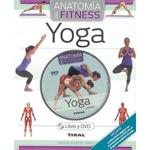 Portada del libro ANATOMIA DEL FITNESS YOGA LIBRO Y DVD Autor KARPEL OREN, GOLDIE