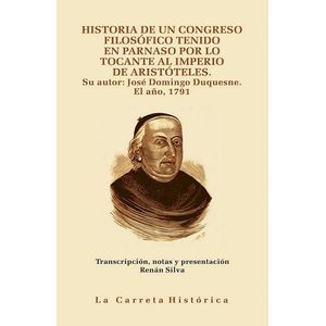 HISTORIA DE UN CONGRESO FILOSOFICO TENIDO EN PARNASCO POR LO TOCANTE AL IMPERIO
