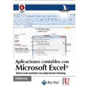Portada del libro APLICACIONES CONTABLES CON MICROSOFT EXCEL Autor PALLEROLA, JOAN
