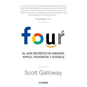 Portada del libro FOUR Autor GALLOWAY, SCOTT