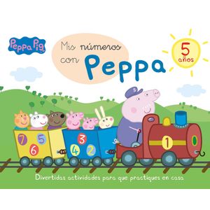 Portada del libro MIS NUMEROS CON PEPPA 5 AÑOS Autor LOPEZ GONZALEZ, ISABEL
