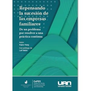 Portada del libro REPENSANDO LA SUCESION DE LAS EMPRESAS FAMILIARES Autor HAAG, KAJSA