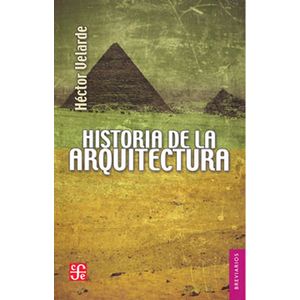 Portada del libro HISTORIA DE LA ARQUITECTURA Autor VELARDE, HECTOR