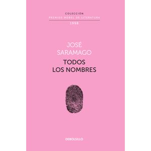 Portada del libro TODOS LOS NOMBRES Autor SARAMAGO, JOSE