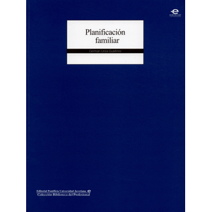Portada del libro PLANIFICACION FAMILIAR Autor URIZA GUTIERREZ, GERMAN