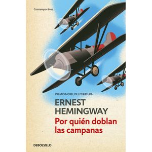 Portada del libro POR QUIEN DOBLAN LAS CAMPANAS Autor HEMINGWAY, ERNEST