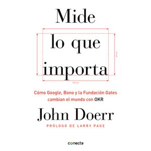 Portada del libro MIDE LO QUE IMPORTA Autor DOERR, JOHN