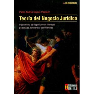 Portada del libro TEORIA DEL NEGOCIO JURIDICO Autor GARCES VASQUEZ, PABLO ANDRES