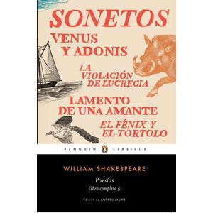 Portada del libro POESIAS OBRA COMPLETA 5 Autor SHAKESPEARE, WILLIAM