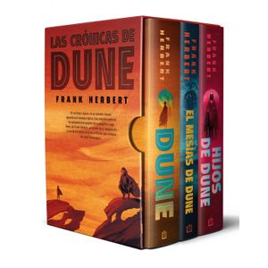 Portada del libro Pack Las Crónicas de Dune Autor Frank Herbert