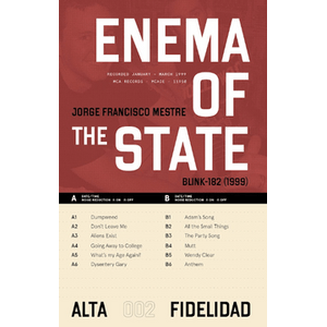 Portada del libro ENEMA OF THE STATE Autor MESTRE, JORGE FRANCISCO