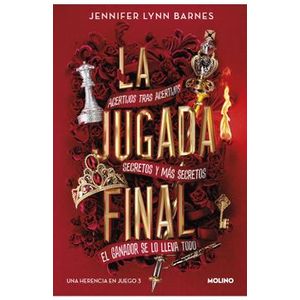 Portada del libro LA JUGADA FINAL UNA HERENCIA EN JUEGO 3 Autor LYNN BARNES, JENNIFER