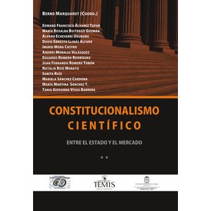 Portada del libro CONSTITUCIONALISMO CIENTIFICO VOLUMEN II Autor MARQUARDT, BERND COORDINADOR
