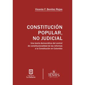 Portada del libro CONSTITUCION POPULAR NO JUDICIAL Autor BENITEZ ROJAS, VICENTE F.