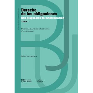 Portada del libro DERECHO DE LAS OBLIGACIONES TOMO I Autor CASTRO DE CIFUENTES, MARCELA