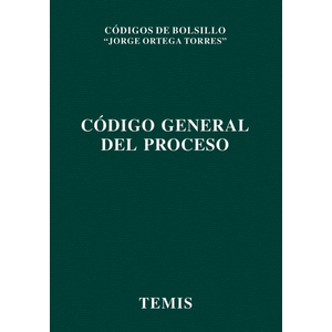 Portada del libro CODIGO GENERAL DEL PROCESO Autor ORTEGA TORRES, JORGE