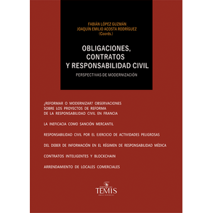 Portada del libro OBLIGACIONES CONTRATOS Y RESPONSABILIDAD CIVIL Autor LOPEZ GUZMAN, FABIAN Y ACOSTA RODRIGUEZ, JOAQUIN EMILIO COORDS