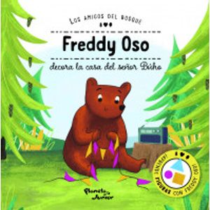 Portada del libro FREDDY OSO DECORA LA CASA DEL SEÑOR BUHO Autor EQUIPO EDITORIAL