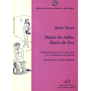 Portada del libro DIARIO DE ADAN DIARIO DE EVA Autor TWAIN MARK