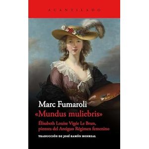 Portada del libro MUNDUS MULIEBRIS Autor FUMAROLI, MARC