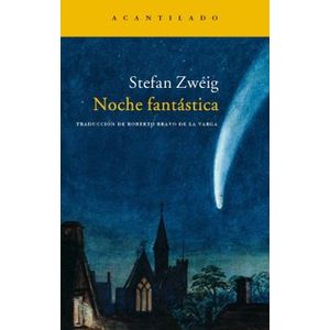 Portada del libro NOCHE FANTASTICA Autor ZWEIG, STEFAN