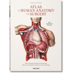 Portada del libro ATLAS OF HUMAN ANATOMY AND SURGERY Autor BOURGERY Y JACOB