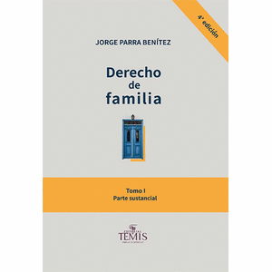Portada del libro DERECHO DE FAMILIA TOMO I Autor PARRA BENITEZ, JORGE