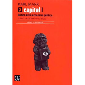 Portada del libro EL CAPITAL 1 Autor MARX, KARL