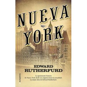 Portada del libro NUEVA YORK Autor RUTHERFURD, EDWARD