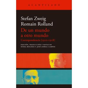 Portada del libro De un mundo a otro mundo Autor STEFAN ZWEIG