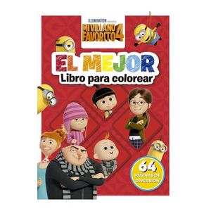 Portada del libro MI VILLANO FAVORITO 4 EL MEJOR LIBRO PARA COLOREAR Autor EQUIPO EDITORIAL
