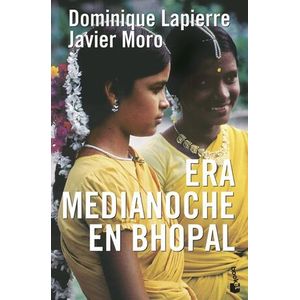 Portada del libro ERA MEDIANOCHE EN BHOPAL Autor LAPIERRE, DOMINIQUE Y OTRO