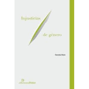 Portada del libro INJUSTICIAS DE GENERO Autor HEIM, DANIELA