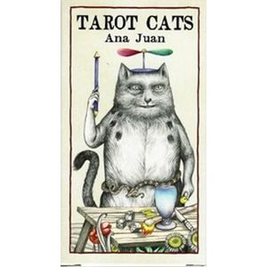 Portada del libro TAROT CATS CON LIBRO Autor JUAN, ANA