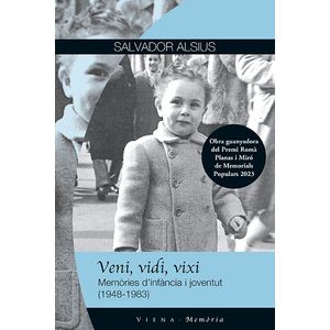 Portada del libro Veni, vidi, vixi Autor SALVADOR ALSIUS I CLAVERA