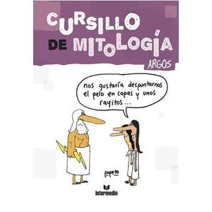 Portada del libro CURSILLO DE MITOLOGIA Autor ARGOS