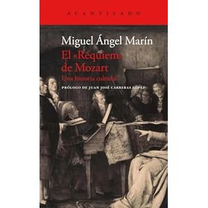 Portada del libro EL REQUIEM DE MOZART Autor MARIN, MIGUEL ANGEL