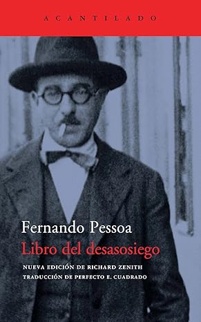 Portada del libro del desasosiego