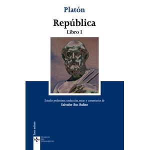 Portada del libro REPUBLICA Autor PLATON
