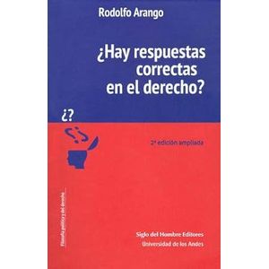 Portada del libro HAY RESPUESTAS CORRECTAS EN EL DERECHO Autor ARANGO, RODOLFO