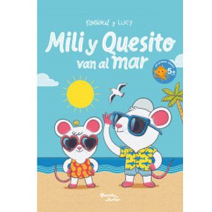 Portada del libro MILI Y QUESITO VAN AL MAR Autor RAEIOUL Y LUCY