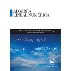 Portada del libro ALGEBRA LINEAL NUMERICA Autor PEREZ MERA, ROSANA Y OTROS