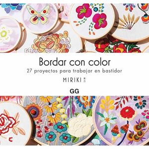 Portada del libro BORDAR CON COLOR Autor MARIKI