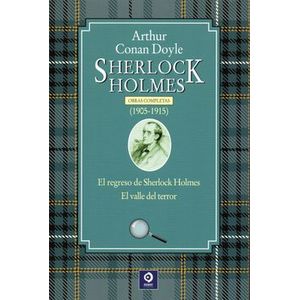 Portada del libro EL REGRESO DE SHERLOCK HOLMES EL VALLE DEL TERROR TOMO3 Autor CONAN DOYLE, ARTHUR