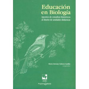 Portada del libro EDUCACION EN BIOLOGIA Autor CABRERA CASTILLO, HENRY GIOVANY COMPILADOR