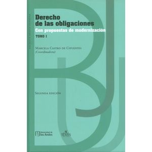 Portada del libro DERECHO DE LAS OBLIGACIONES TOMO I Autor CASTRO DE CIFUENTES, MARCELA COORDINADORA