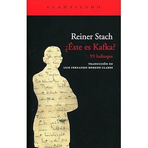 Portada del libro ESTE ES KAFKA Autor STACH, REINER