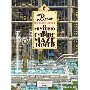 Portada del libro PIERRE EL DETECTIVE DE LABERINTOS EL MISTERIO DEL EMPIRE MAZE TOWER Autor MARUYAMA, CHIHIRO