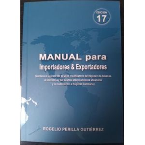 Portada del libro MANUAL PARA IMPORTADORES Y EXPORTADORES Autor PERILLA GUTIERREZ, ROGELIO