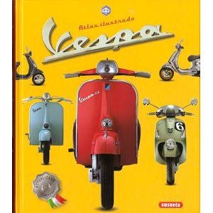 Portada del libro ATLAS ILUSTRADO DE LA VESPA Autor MAZZANTI, DAVIDE Y SESSA, ORNELLA